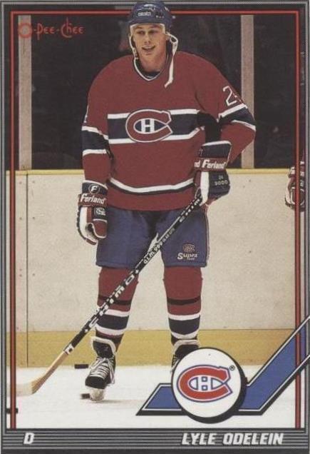 1991-92 O-Pee-Chee - Lyle Odelein #350