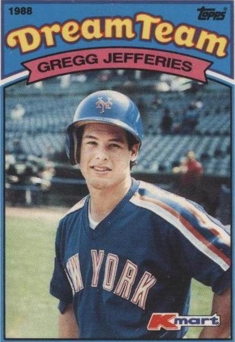 1989 Topps Kmart Dream Team - Gregg Jefferies #11