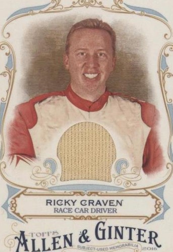 2016 Topps Allen & Ginter - Ricky Craven #FSRA-RCR