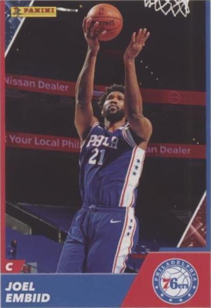 2021-22 Panini Sticker & Card Collection - Joel Embiid #23