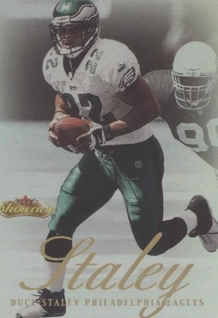 2000 Fleer Showcase Duce Staley #97