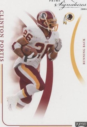 2004 Prime Signatures Clinton Portis #95