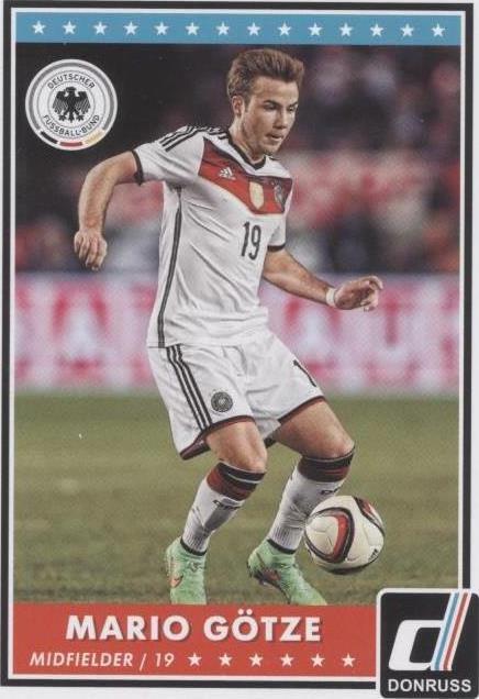 2015 Panini Donruss Mario Götze #46