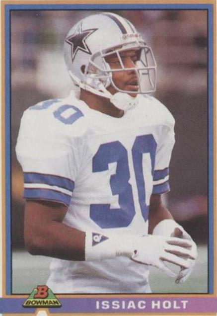 1991 Bowman Issiac Holt #114