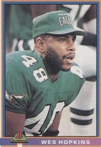 1991 Bowman Wes Hopkins #406