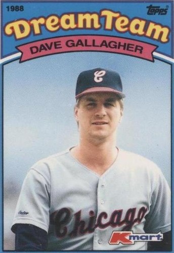 1989 Topps Kmart Dream Team - Dave Gallagher #7