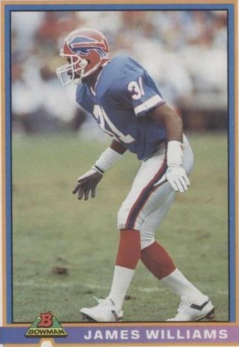 1991 Bowman James Williams #40
