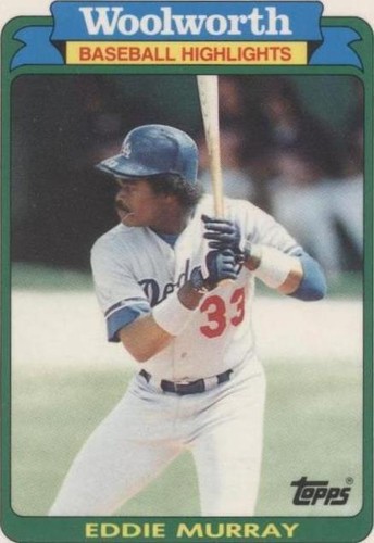 1990 Topps Woolworth Baseball Highlights - Eddie Murray #16