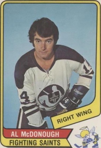 1976-77 O-Pee-Chee WHA - Al Mcdonough #77