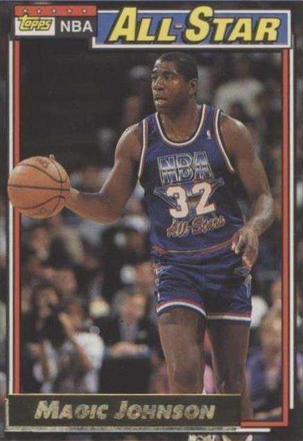 1992-93 Topps - All-Star Magic Johnson #126 Gold for sale online | eBay