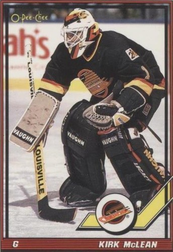1991-92 O-Pee-Chee - Kirk McLean #221