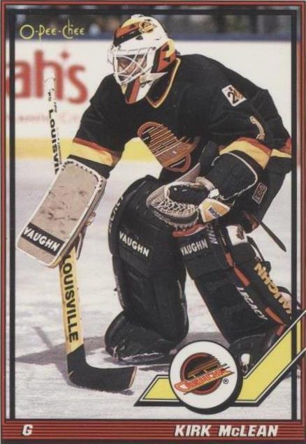 1991-92 O-Pee-Chee - Kirk McLean #221