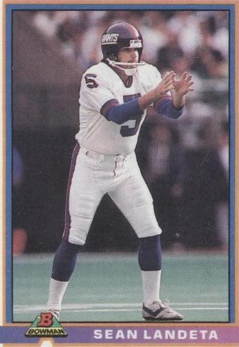 1991 Bowman Sean Landeta #360