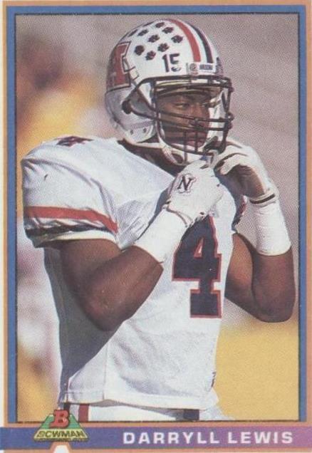 1991 Bowman Darryll Lewis #197