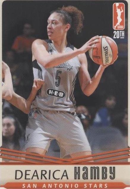 2016 Rittenhouse WNBA - Dearica Hamby #86