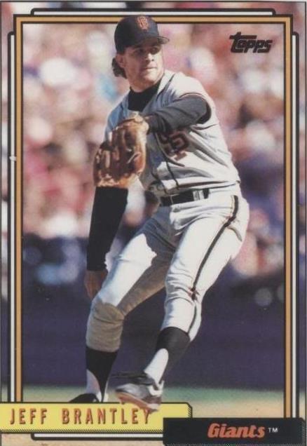 Topps 1992 - Jeff Brantley #491