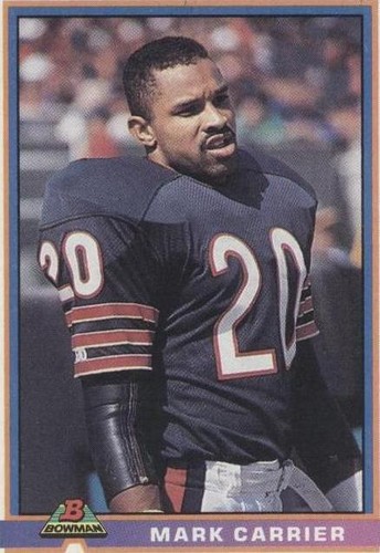 1991 Bowman Mark Carrier #55