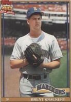 1991 O-Pee-Chee - Brent Knackert #563