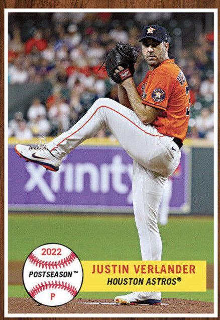 2022 Topps Throwback Thursday #TBT - Justin Verlander #123