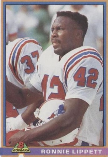1991 Bowman Ronnie Lippett #335