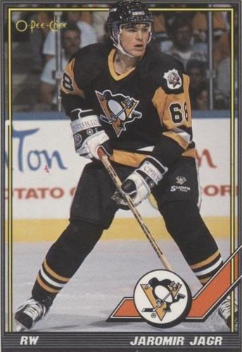 1991-92 O-Pee-Chee - Jaromir Jagr #40