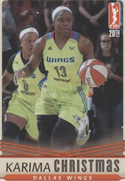 2016 Rittenhouse WNBA - Karima Christmas-Kelly #34