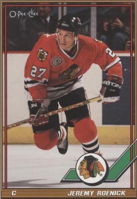1991-92 O-Pee-Chee - Jeremy Roenick #106