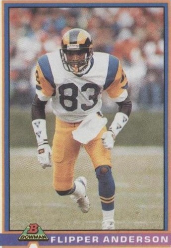 1991 Bowman Willie "Flipper" Anderson #255
