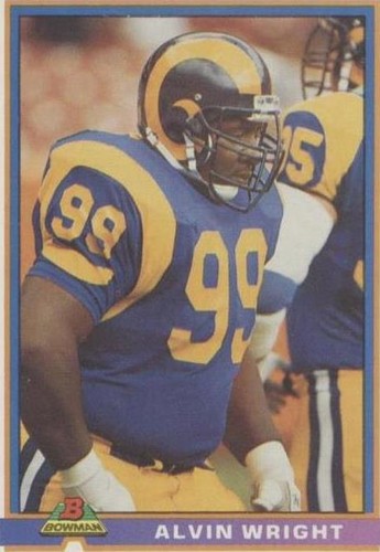 1991 Bowman Alvin Wright #264