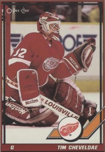1991-92 O-Pee-Chee - Tim Cheveldae #35