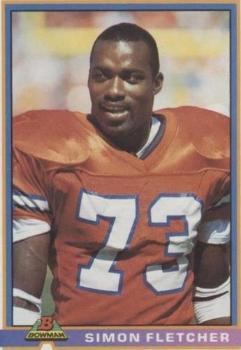 1991 Bowman Simon Fletcher #128