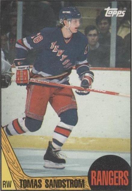 1987-88 Topps - Tomas Sandstrom #28
