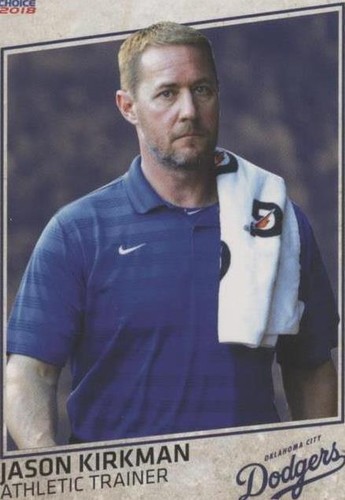 2018 Choice Oklahoma City Dodgers - Jason Kirkman #36