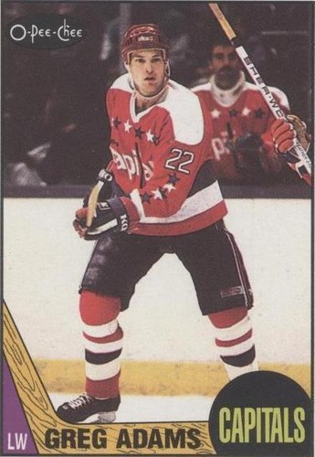 1987-88 O-Pee-Chee - Greg Adams #139