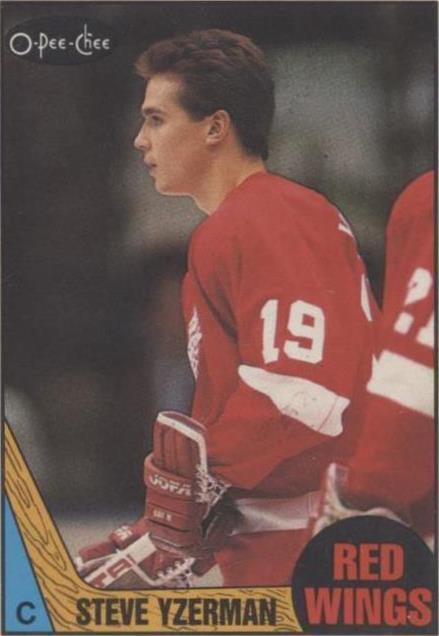 1987-88 O-Pee-Chee - Steve Yzerman #56