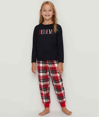 Женский детский пижамный комплект унисекс Karen Neuburger, Многоцветный, Средний размер