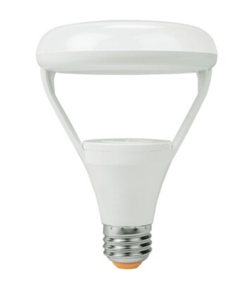 2 PACK -LED BR30, 7.5WATT (65W EQUIVLANT) 120V,  2700K, E26 base (E-40774)