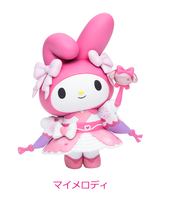 Sanrio characters Happy Kuji HANABI 2024 My melody Figure