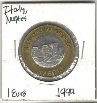 Italy 1861 Now 1 Euro Vatican