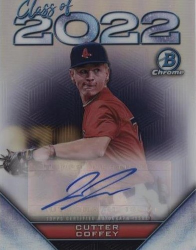 2022 Bowman Draft - Cutter Coffey #C22A-CC