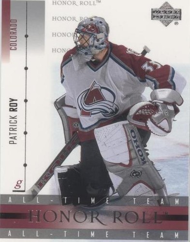 2001-02 Upper Deck Honor Roll - Patrick Roy #6