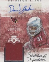 2015 Panini Gridiron Kings David Johnson #SK-DJ