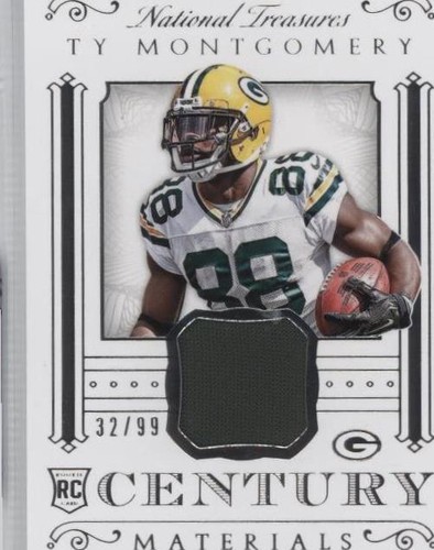 2015 Panini National Treasures Ty Montgomery #CM-TM