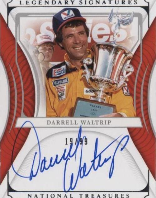 2022 Panini National Treasures - Darrell Waltrip #LS-DW