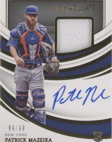 2022 Panini Immaculate Collection - Patrick Mazeika #IMA-PM