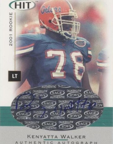 2001 SAGE Hit Kenyatta Walker #A26