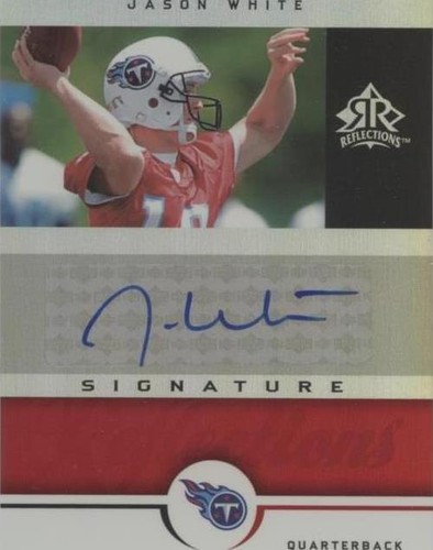2005 Upper Deck Reflections Jason White #SR-JW