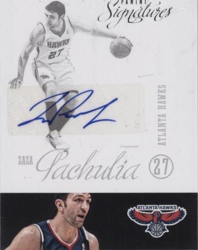 2012-13 Panini Signatures - Zaza Pachulia #173