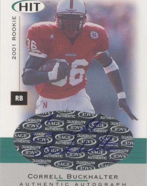 2001 SAGE Hit Correll Buckhalter #A36