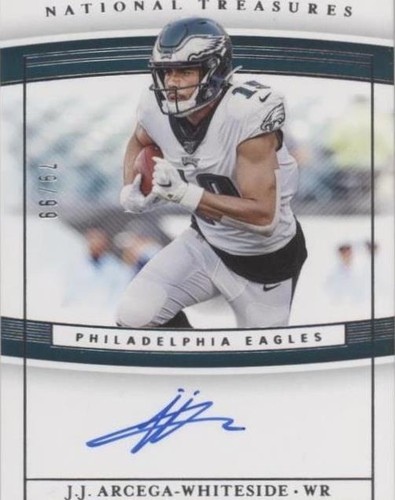 2019 Panini National Treasures J.J. Arcega-Whiteside #RS-JA